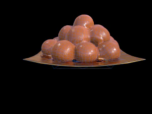 Galub Jamun 3D Model