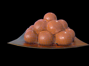 Galub Jamun 3D Model