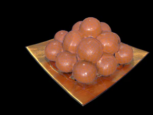 Galub Jamun 3D Model