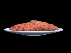 CarrotHalwa 3D Model