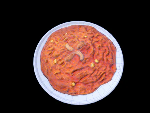 CarrotHalwa 3D Model
