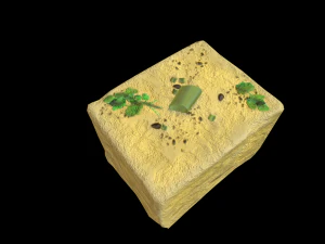 Dhokla Modelo 3D