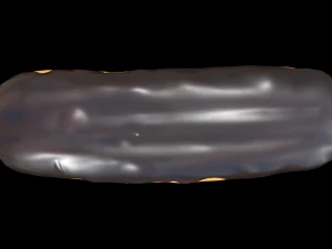 Chocolate Eclair 3D Model