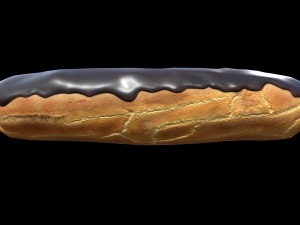 Chocolate Eclair 3D 모델