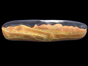 Chocolate Eclair 3D Model