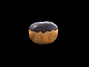 Chocolate Eclair 3D Model