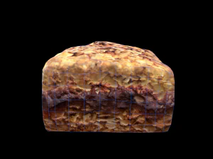 Piazza della data Modello 3D