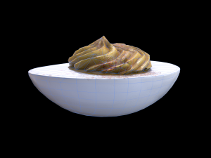 Egg Cumin 3D 模型