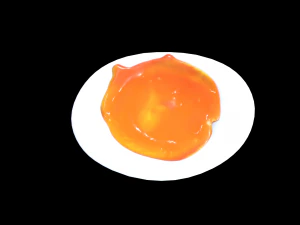 Oeuf mi-cuit Modèle 3D