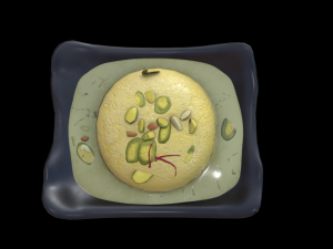 Ras Malai Model 3D