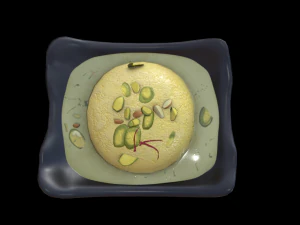 Ras Malai 3D Model
