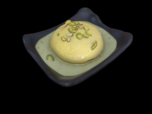 Ras Malai Model 3D