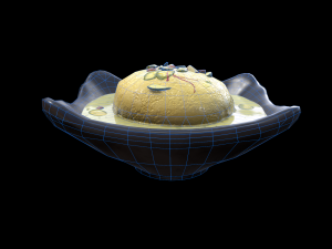 Ras Malai Model 3D