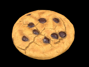 ChocolateChip Cookie 3D Model