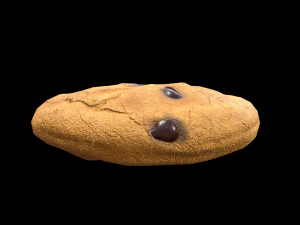 ChocolateChip Cookie 3D Model