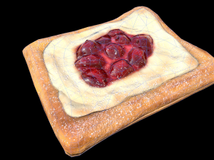Danish Pastry 3Dモデル