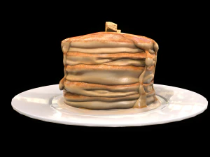 Pancake 3D Model