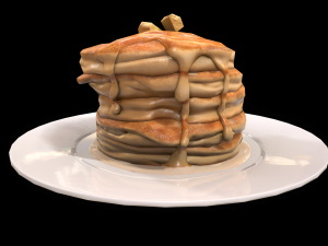 Pancake 3D Modell