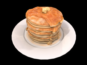 Pancake 3D Modell