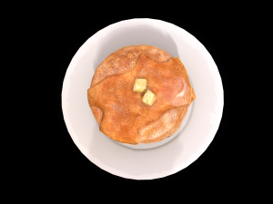 Pancake 3D Modell