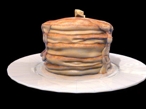 Pancake 3D Model
