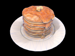 Pancake 3D Modell