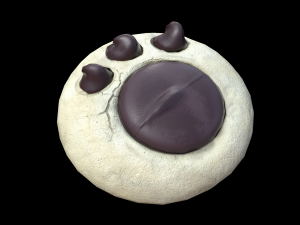 Paw Cookie 3D Model