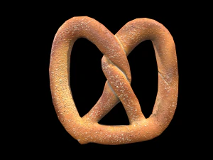 Pretzel 3D Model
