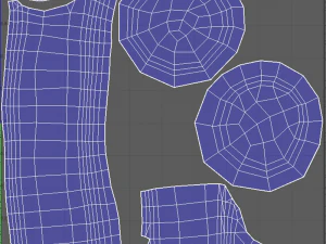 Scallop Bacon 3D Model