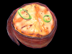 Scallop Bacon Model 3D