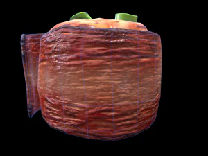 Scallop Bacon 3D Model