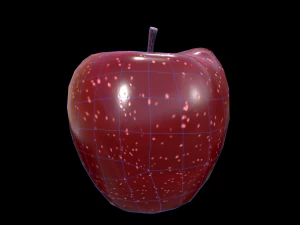 Manzana Modelo 3D