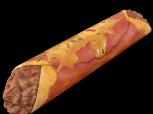 बीफ एनचिलाडा 3D मॉडल