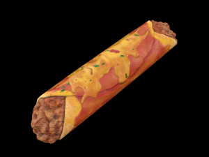 Beef Enchilada 3D Model