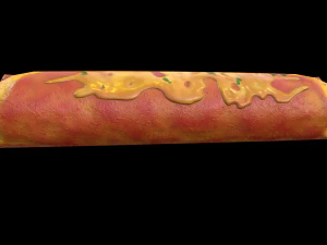Beef Enchilada 3D Model