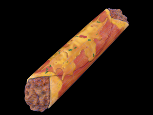Beef Enchilada 3D Model