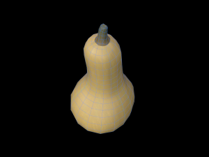 Squash Butternut 3D Model