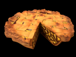 PeachPie Chart 3D Model