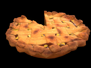 PeachPie Chart 3D Model