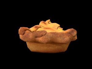 PiePeach Piece Modello 3D