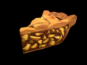 PiePeach Piece Modello 3D