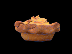 PiePeach Piece Modello 3D
