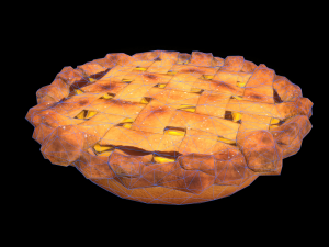 Peach Pie Model 3D