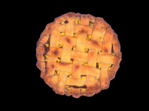 Peach Pie Model 3D