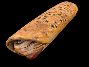 Куриная энчилада 3D Модель