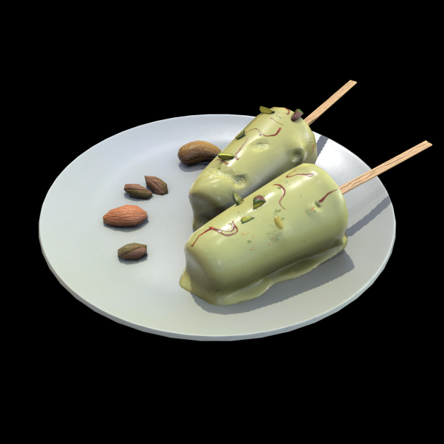 Kulfi 3D Model .c4d .max .obj .3ds .fbx .stl .blend 