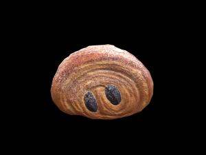 Almond Chocolatine Modello 3D