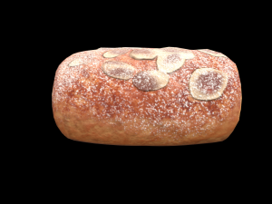 Almond Chocolatine Modello 3D