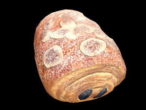 Almond Chocolatine Modello 3D