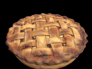 Apple Pie 3Dモデル